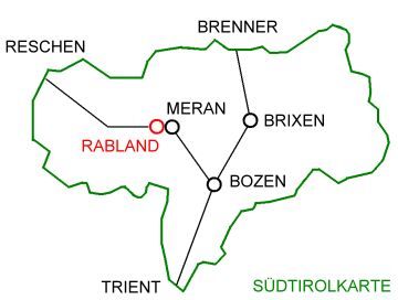 Südtirolkarte
